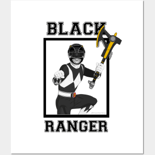 Zack Black Ranger Posters and Art